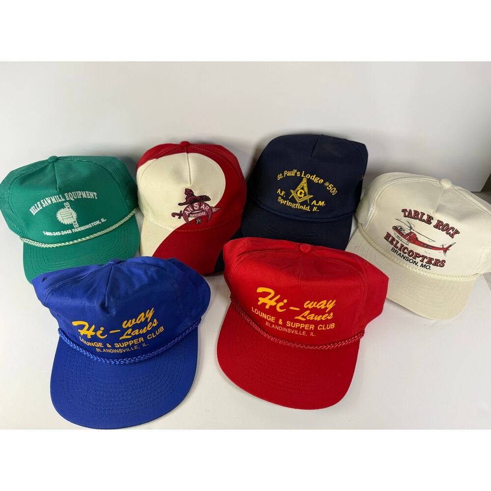 Various Vintage Hats